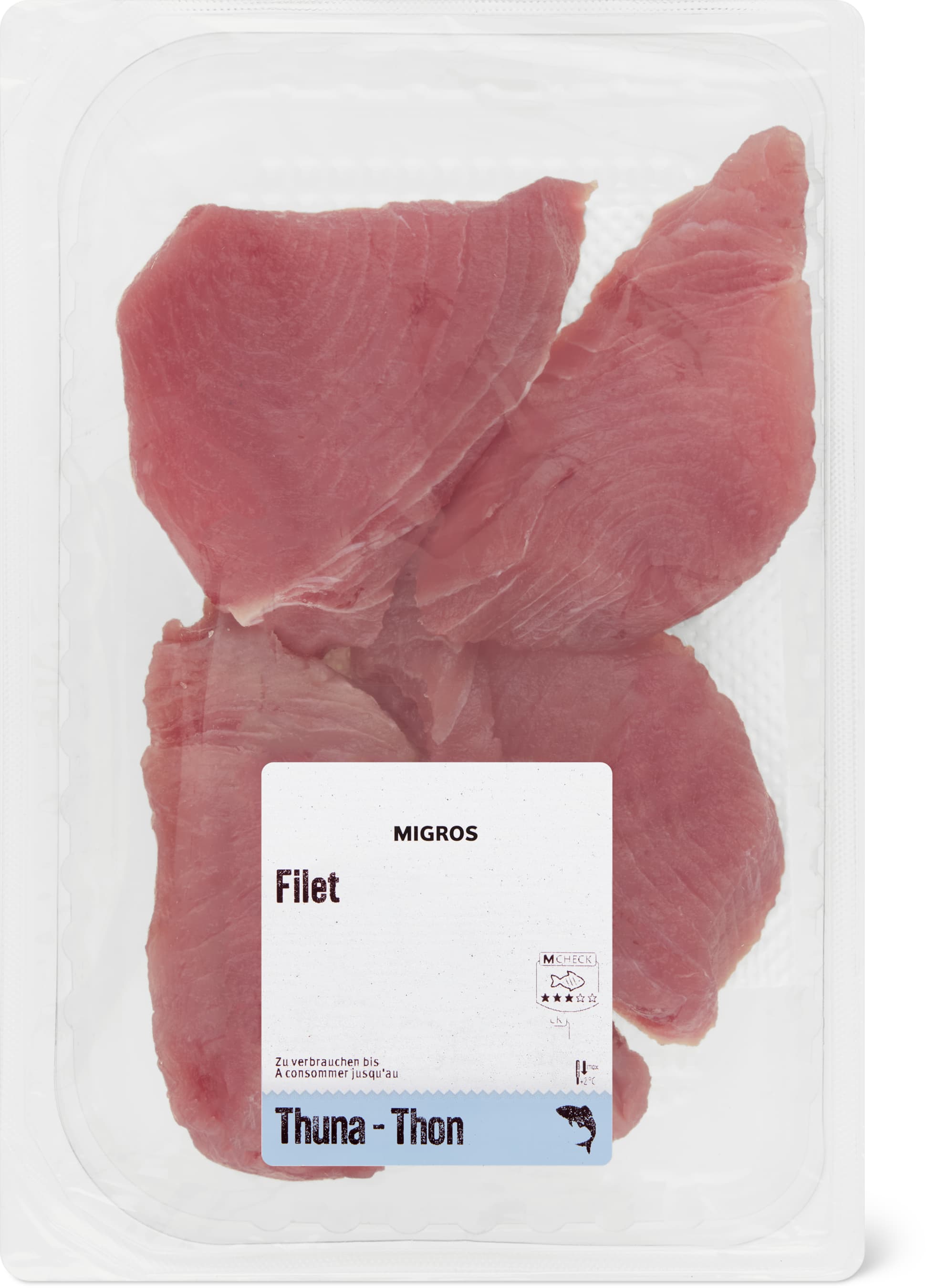 Migros Filetto di tonno pinna gialla